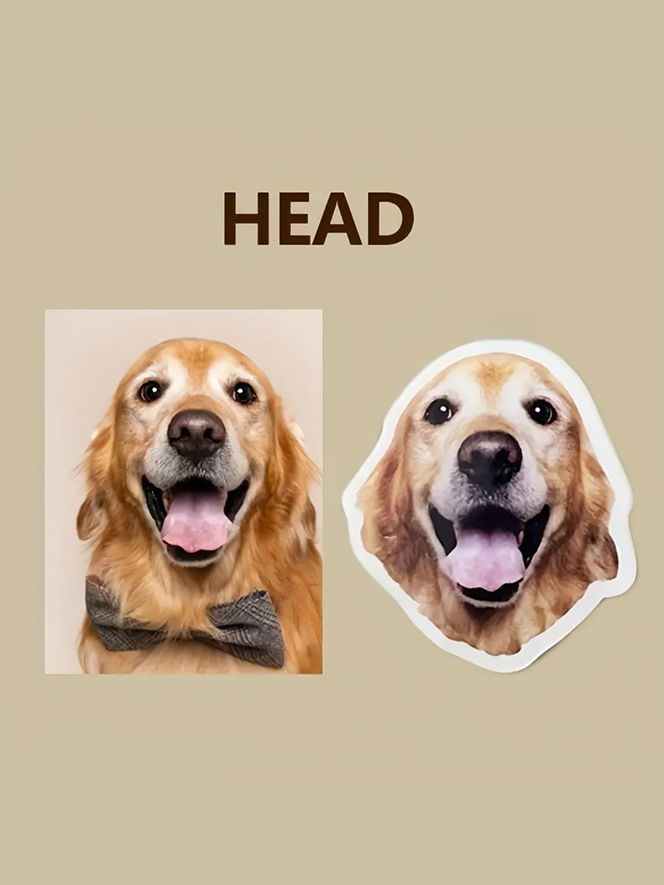 Custom Photo Keychain - Personalized Acrylic Keychain with Double-Sided Pet Portrait